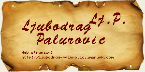 Ljubodrag Palurović vizit kartica